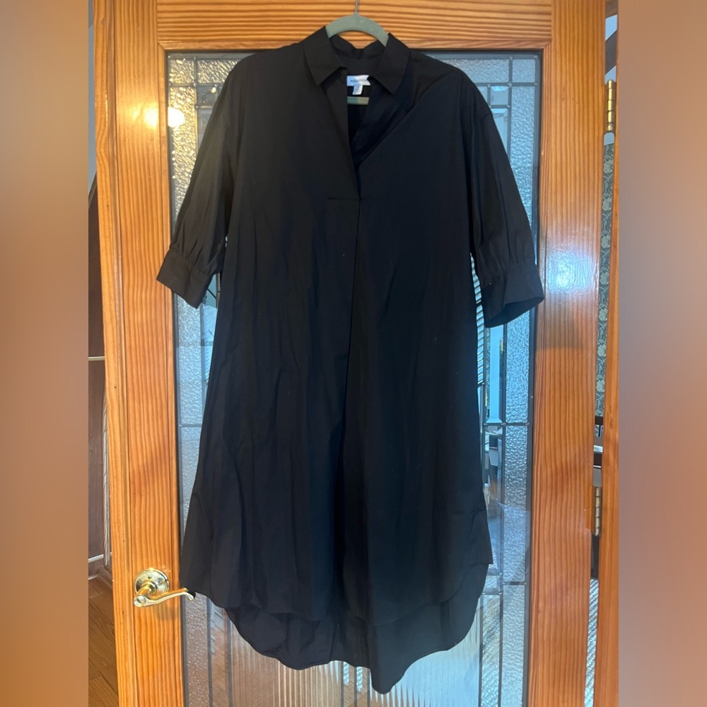 NWT | black tunic shirt dress